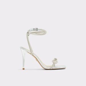 Barrona silver heels